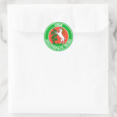 Lublin Round Emblem Runder Aufkleber (Tasche)