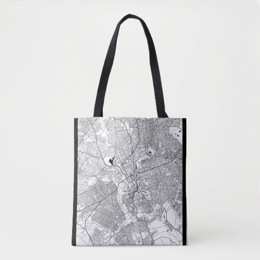Lubumbashi DR Kongo Karte Tasche (Vorderseite)