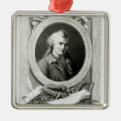 LUC de Clapiers Marquis von Vauvenargues Silbernes Ornament (Vorne)