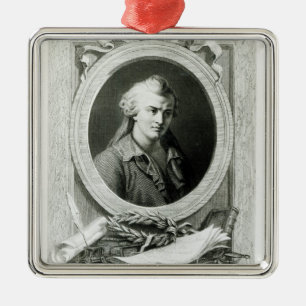 LUC de Clapiers Marquis von Vauvenargues Silbernes Ornament