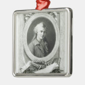 LUC de Clapiers Marquis von Vauvenargues Silbernes Ornament (Links)