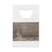 Luc-Olivier Merson Erholung über den Flug nach Ägy Geldbeutel Flaschenöffner (Rückseite)