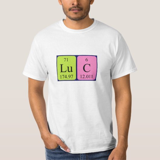 Luc Periodenname Shirt (Vorderseite)