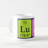 Luc Periodenname Tasse (Vorderseite Links)