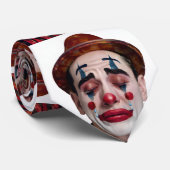 “Luca” After the Laughter Ends – A Clowns Portrait Krawatte (Gerollt)