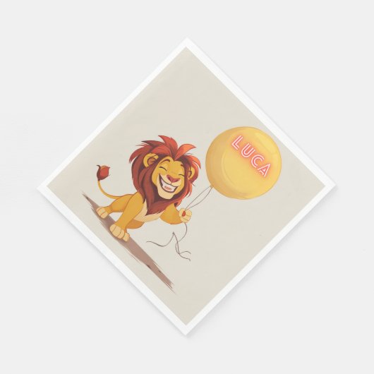 Luca Birthday Serviette (Ecke)