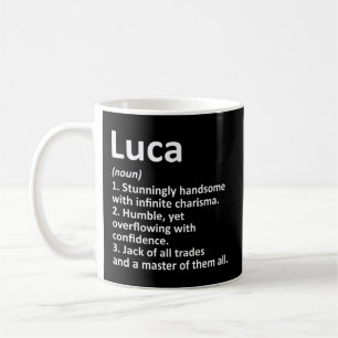 Luca Definition Personalisiert Name Kaffeetasse