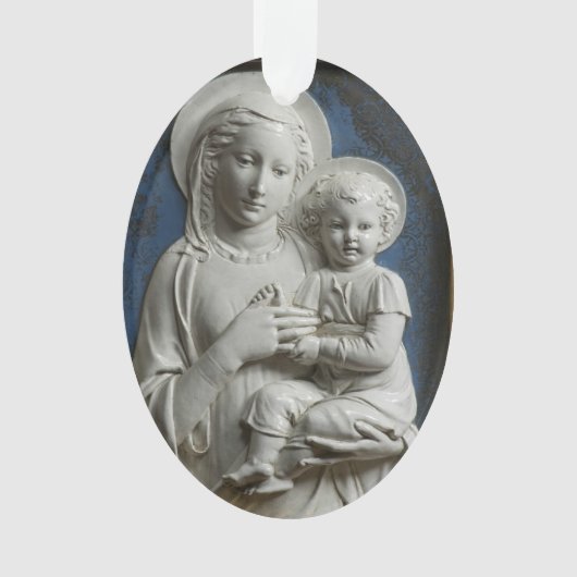 Luca della Robbia Kunst, Dichtung und Musik Ornament (Vorderseite)
