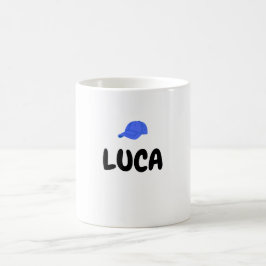 Luca I Personalisierte Mugs für Jungen Kaffeetasse