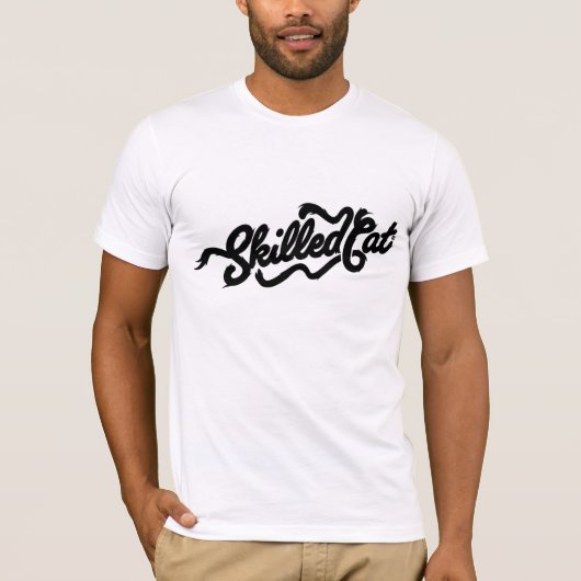 Luca Ionescu "erfahrene Katze " T-Shirt (Vorderseite)