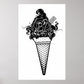 Luca Ionescu ‚Ice Cream‘ Poster