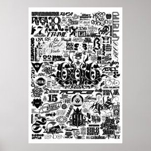 Luca Ionescu "Logo-Geschichte " Poster