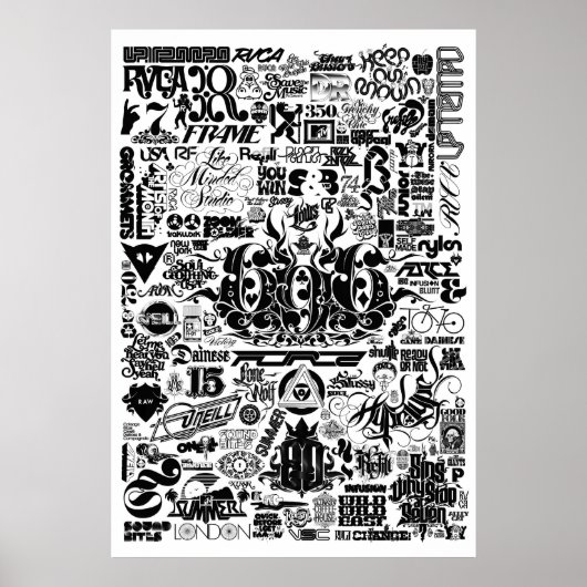 Luca Ionescu "Logo History" Poster (Vorne)