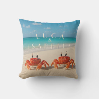 Luca & Isabella – Personalisiertes Outdoor-Kissen Kissen