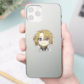Luca Kaneshiro Chibi Lächeln Aufkleber (Telefon)