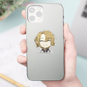 Luca Kaneshiro Smiling Chibi Sticker (Telefon)