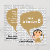 Luca Kids Party Einladung (Vorne/Hinten)