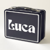 Luca Metall Brotdose (Rückseite)