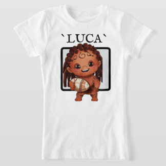 LUCA UND RUGBY BALL T - Shirt