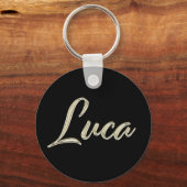 Luca whitegold Button Schlüsselger Schlüsselanhänger (Vorderseite)