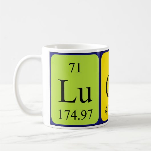 Lucan Periodenname Tasse (Links)