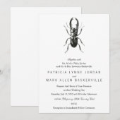 Lucanus Metallicus Einladung (Vorne/Hinten)