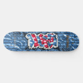 Lucas 03 ~ Custom Graffiti Art Pro Skateboard (Horizontal)