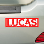 Lucas Briefmarke Autoaufkleber (Auf Auto)
