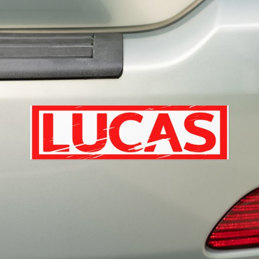 Lucas Briefmarke Autoaufkleber (Auf Auto)