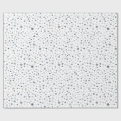 Lucas Confetti Watercolor Dots Wrapping Paper Geschenkpapier (Flach)