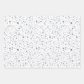 Lucas Confetti Watercolor Dots Wrapping Paper Geschenkpapier Set (Vorderseite 3)