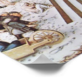 Lucas Cranach der Ältere - Der Jungbrunnen Poster (Ecke)