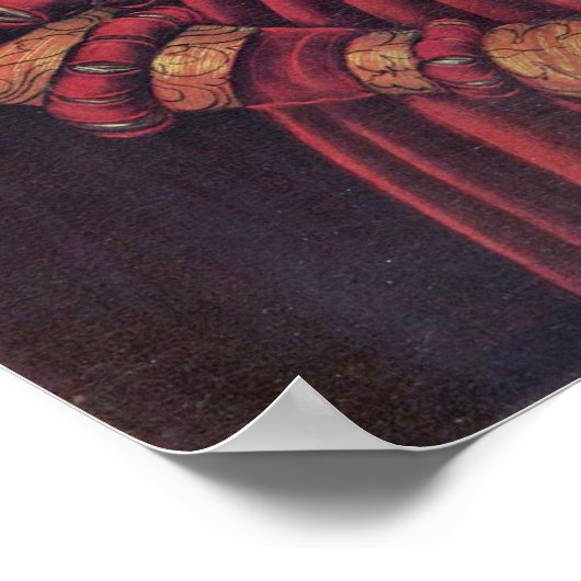 Lucas Cranach (I) - Johann Friedrich Elector Poster (Ecke)