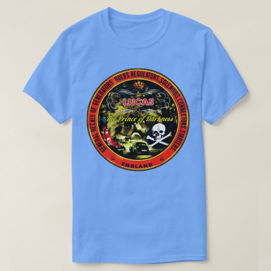 Lucas electronics England T-Shirt (Design vorne)