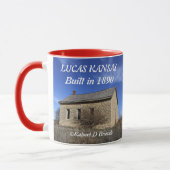 Lucas Kansas Alte Schule Tasse (Links)
