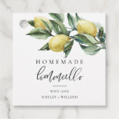 Lucas Limoncello Geschenkanhänger (Vorderseite)