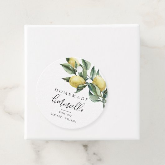 Lucas Limoncello Geschenkanhänger (Beispiel)