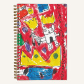 Lucas's Basquiat inspiriert Notebook Notizblock (Vorderseite)