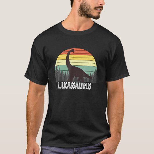 Lucassaurus Lucas Saurus T-Shirt (Vorderseite)