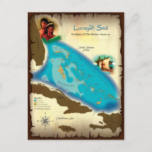 Lucayan Sea Postcard Postkarte