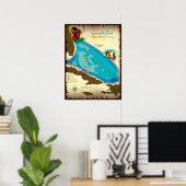 Lucayan Sea Poster (Heimbüro)