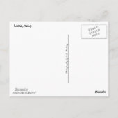 Lucca Collage Postkarte (Rückseite)