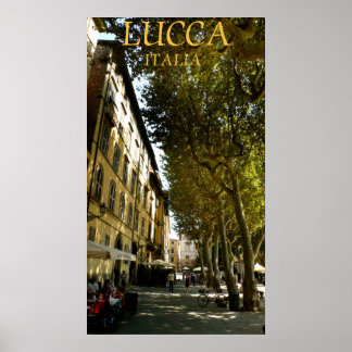 Lucca italia poster