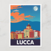 Lucca Italien Kunst, Dichtung und Musik Postkarte (Vorderseite)