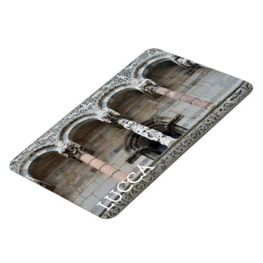 Lucca, Italien Magnet (Linke Seite)