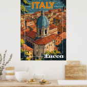 Lucca, Italien Poster (Küche)
