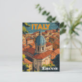 Lucca, Italien Postkarte (Stehend Vorderseite)