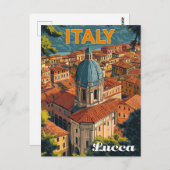 Lucca, Italien Postkarte (Vorne/Hinten)