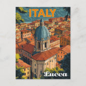 Lucca, Italien Postkarte (Vorderseite)