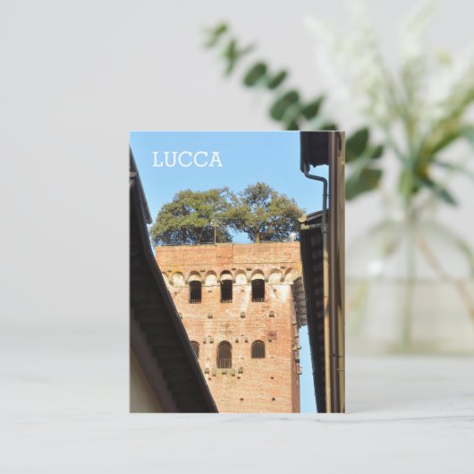 Lucca, Italien Postkarte (Stehend Vorderseite)